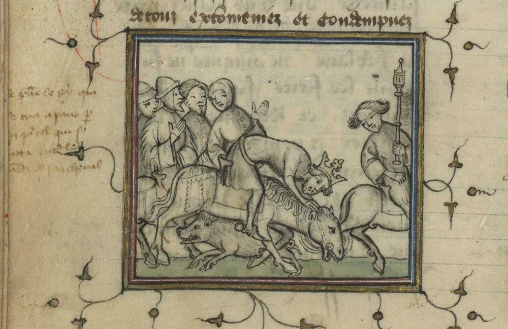 La mort Philippe de France.