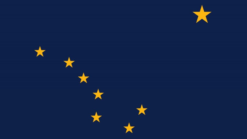Le nouveau drapeau de l'état de l'Alaska